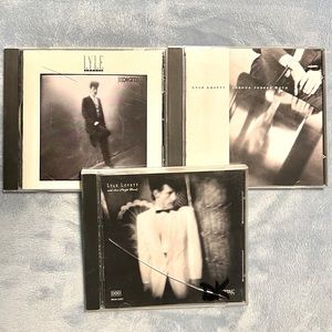 Set of 3 Lyle Lovett CDs